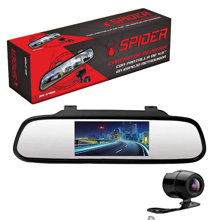 Cámara retrovisor con espejo con camara reversa