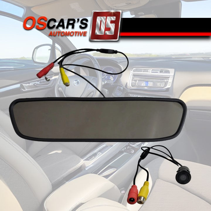 Cámara retrovisor con espejo con camara reversa