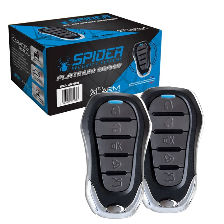 Alarma Spider SR-3250 2 Controles
