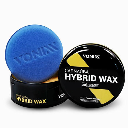 Cera En Pasta Carnauba + Polimeros Hybrid Wax Vonixx 120ml Pieza - Oscar's Automotive 