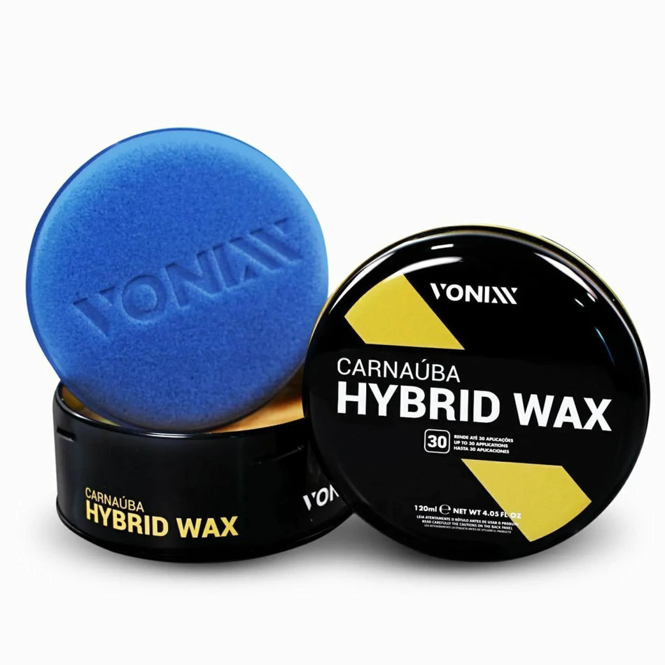 Cera En Pasta Carnauba + Polimeros Hybrid Wax Vonixx 120ml Pieza - Oscar's Automotive 