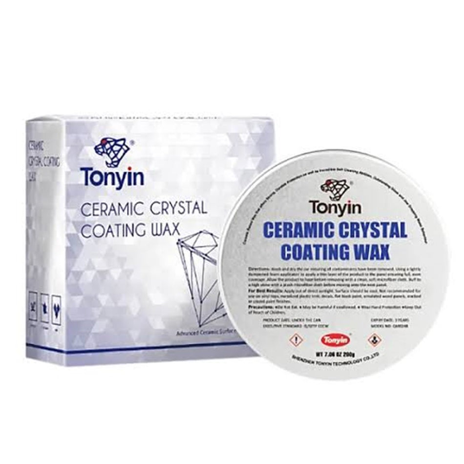 Cera En Pasta Clara Ceramic Crtistal Coating Wax Tonyin Pinturas Claras 200g Pieza - Oscar's Automotive 