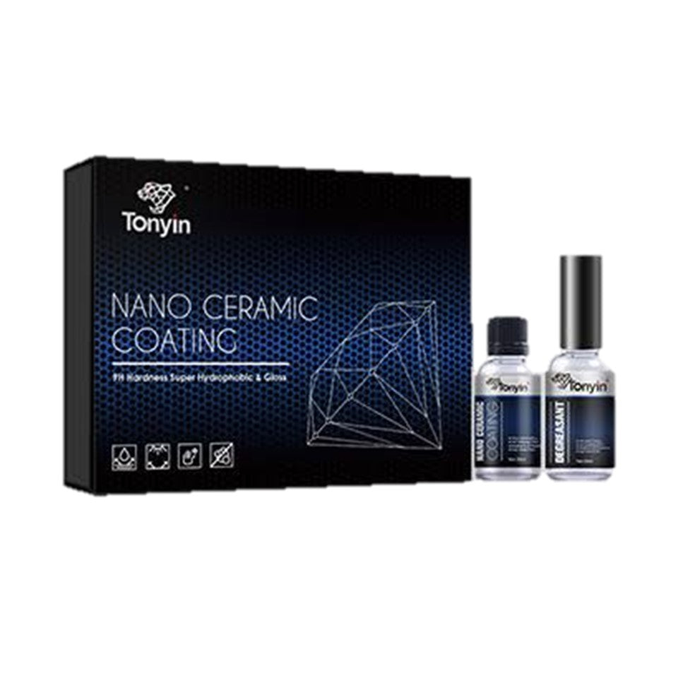 Cerámico Nano 2 Pasos 9h Tonyin 30ml Kit - Oscar's Automotive 