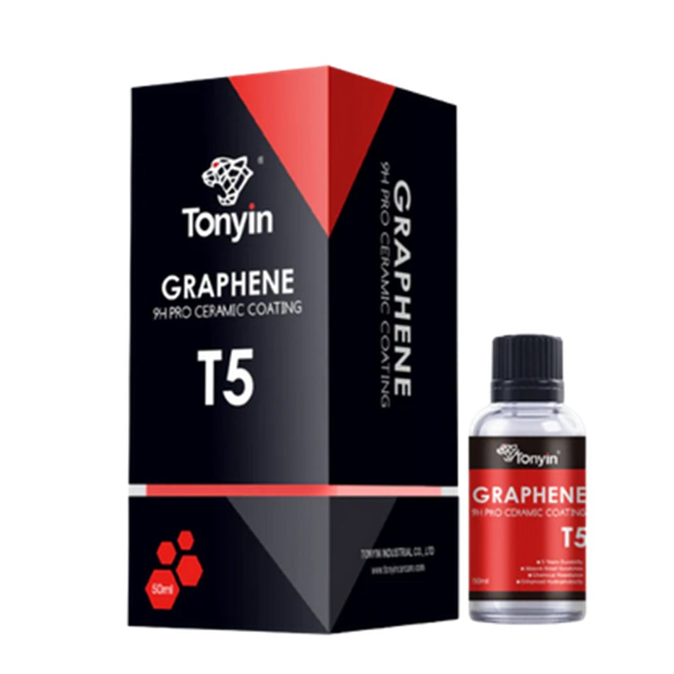 Cerámico Pintura T5 Grafeno Tonyin 3 Años 30ml Pieza - Oscar's Automotive 