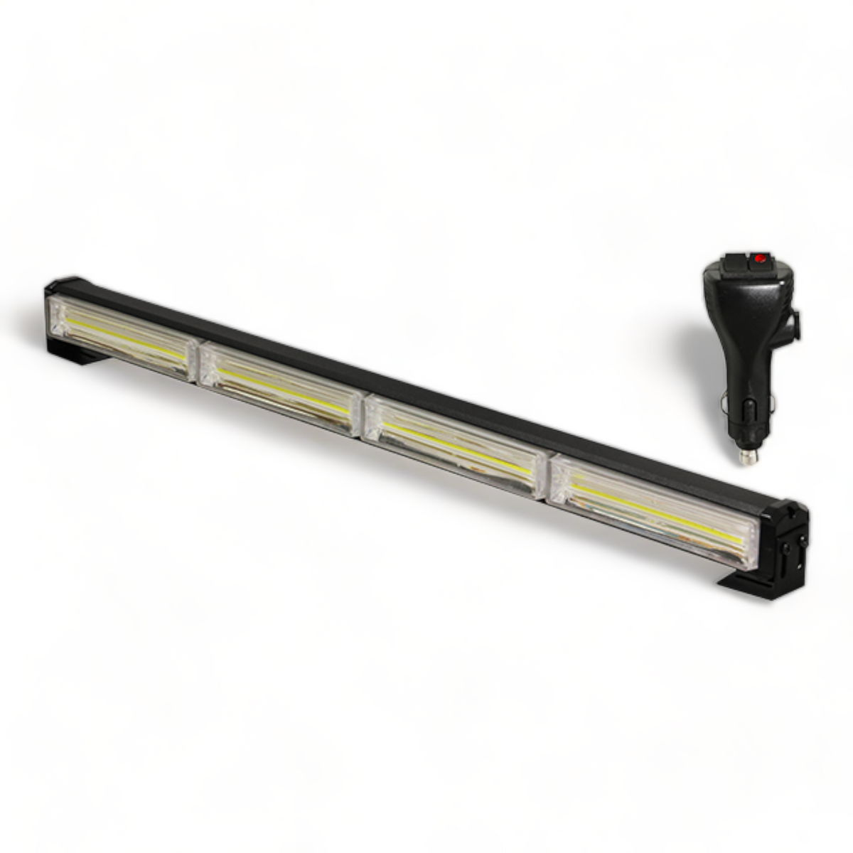 Torreta Auto Torreta Código Led Cob 4 Modulos 60Cms Varias Funciones con control ...