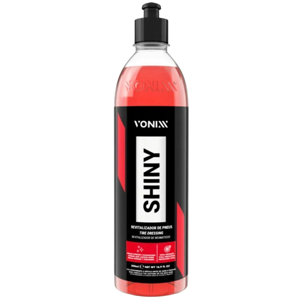 Sellador Plásticos / Llantas Shiny Gloss Vonixx 500ml Pieza