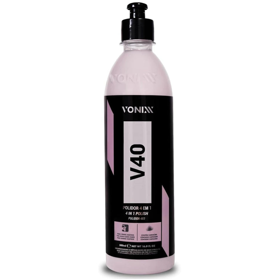 All In One Pule Abrillanta Encera V40 Vonixx 500ml Pieza