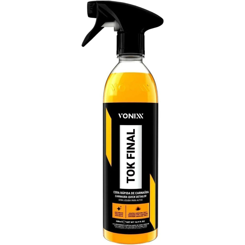 Detallador Rapido Tok Final C/Carnauba Vonixx 500ml Pieza - Oscar's Automotive 