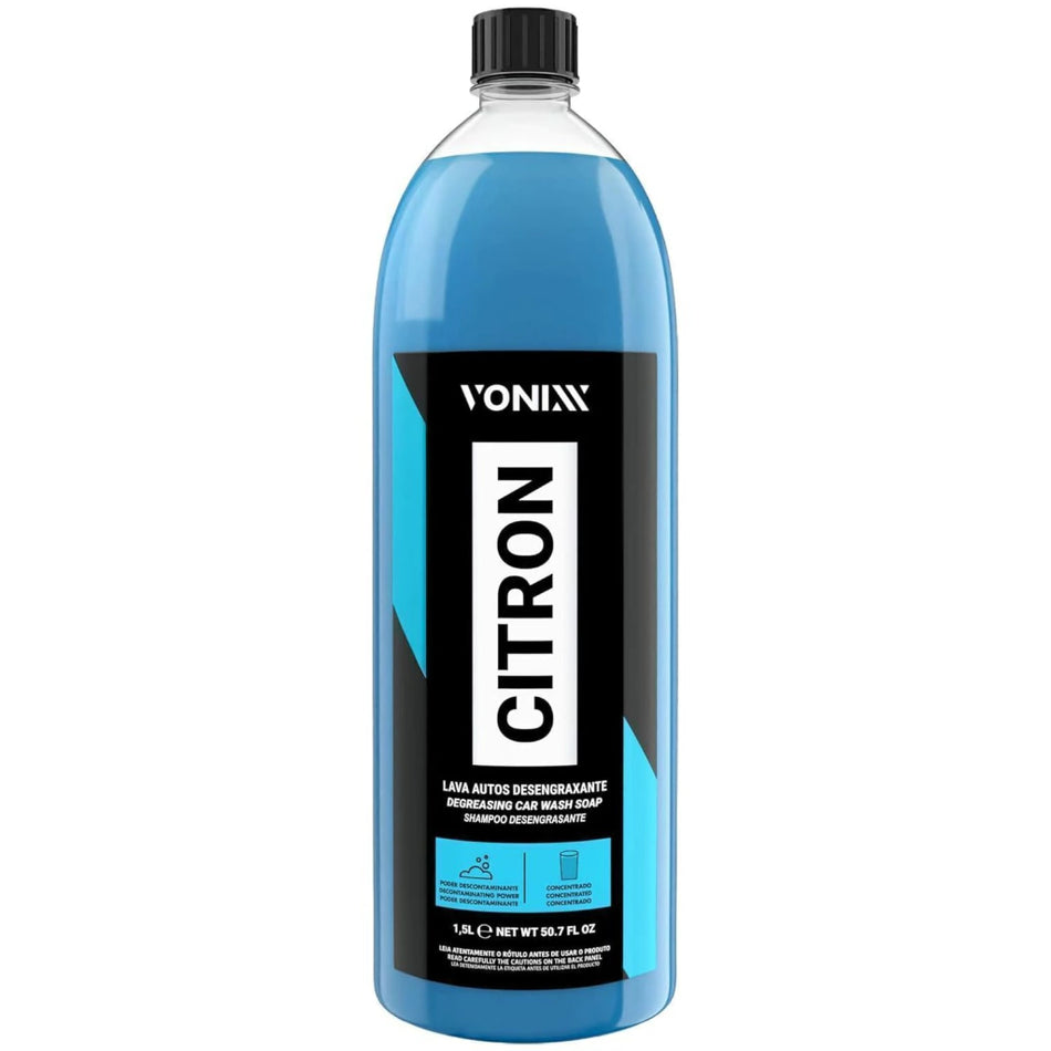 Shampoo Concentrado Neutro Desengransante Citron Vonixx 1.5L Pieza