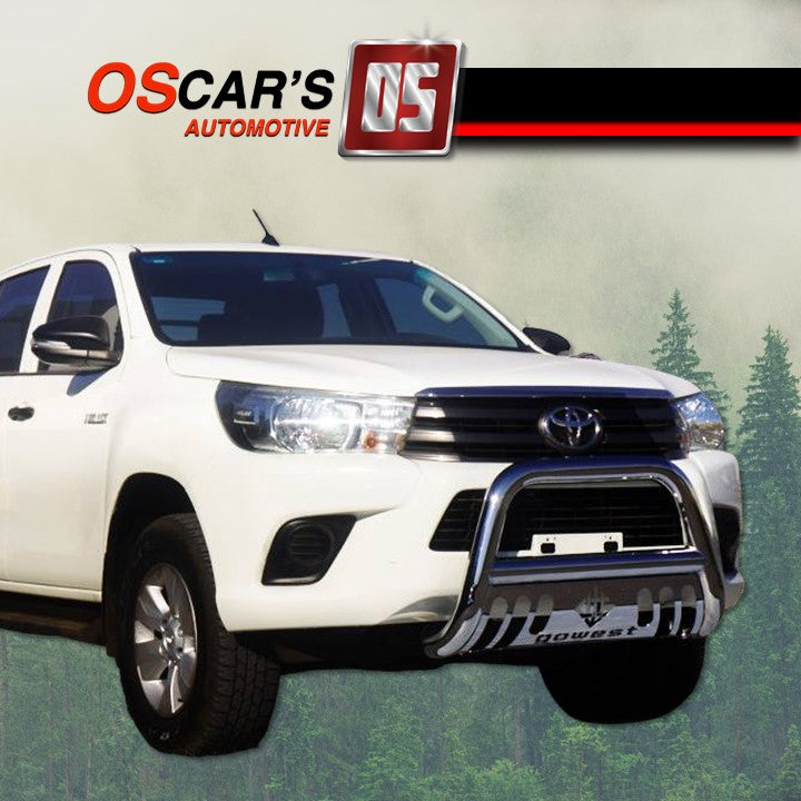 Burrera Protector Bar Cromada Go west - Oscar's Automotive 