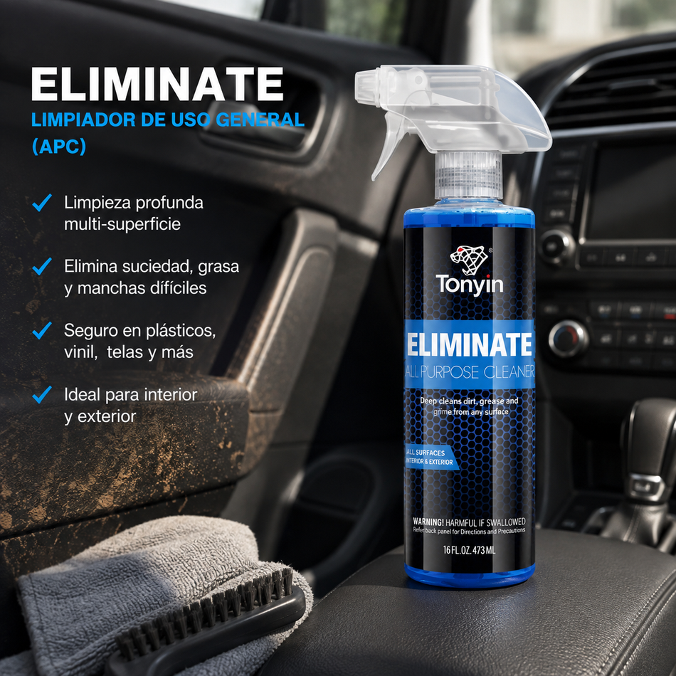 Limpiador General Apc Eliminate Tonyin 473ml Pieza
