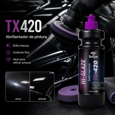Abrillantador Pintura Tx420 Tonyin 250ml Pieza - Oscar's Automotive 
