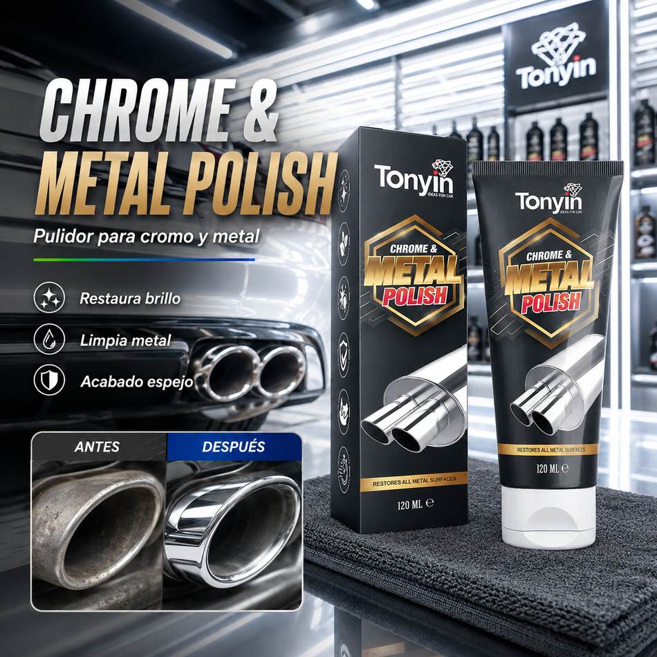 Pulimento Metales Cromo Tonyin Tx10a Pieza - Oscar's Automotive 