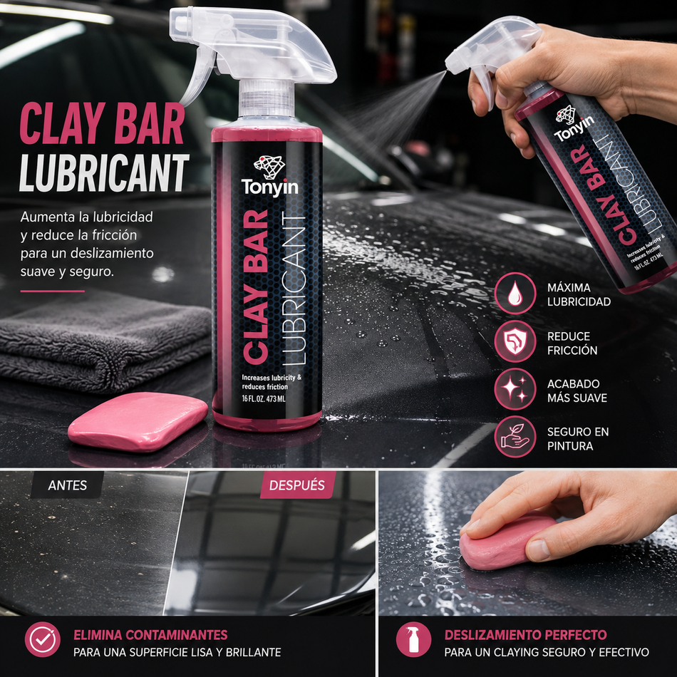 Lubricante P/Arcilla / Block Descont. Tonyin 473ml Pieza - Oscar's Automotive 