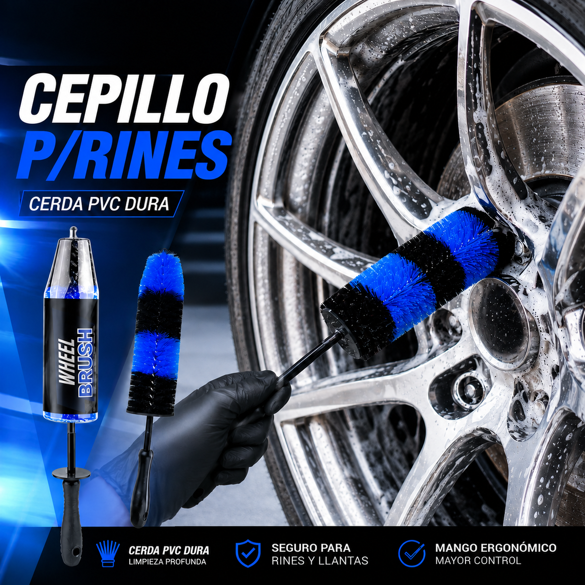 Cepillo P/Rines Pvc Tonyin Pieza - Oscar's Automotive 