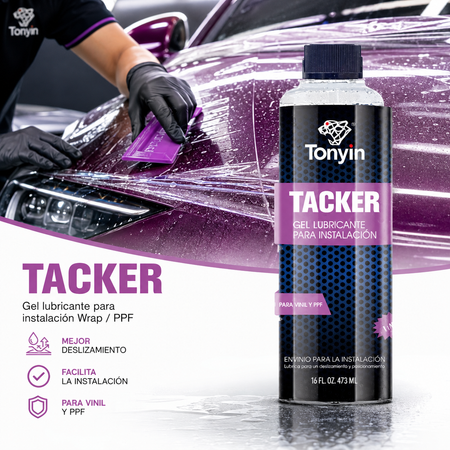 Gel Lubricante P/Instalacion Wrap / PPF Tacker Tonyin 473ml Pieza - Oscar's Automotive 