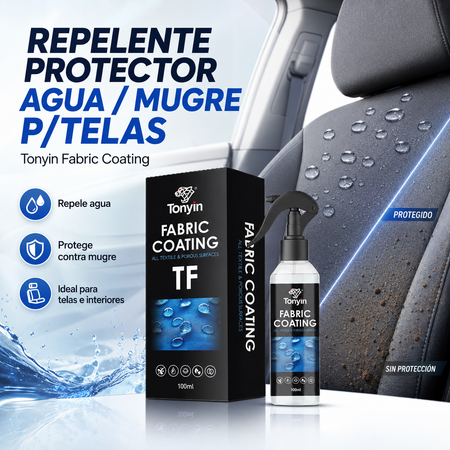 Repelente Protector Agua / Mugre P/Telas Tonyin 250ml Pieza - Oscar's Automotive 