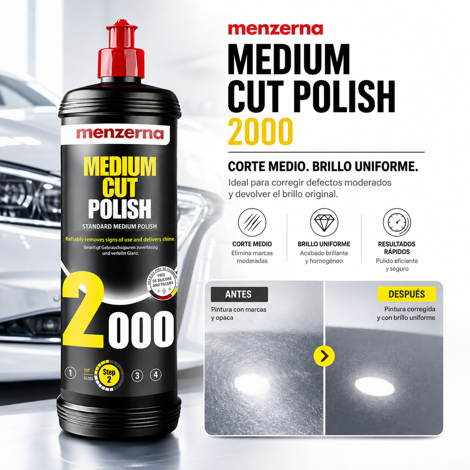 Pulimento Medio Medium Cut Compoung 2000 Menzerna