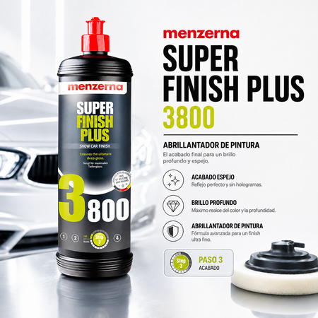 Abrillantador Pintura Ssuper Finish Polish 3800 Menzerna - Oscar's Automotive 