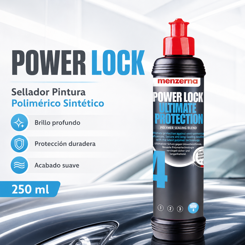 Sellador Pintura Polimerico Sintetico Power Lock Menzerna 250ml Pieza