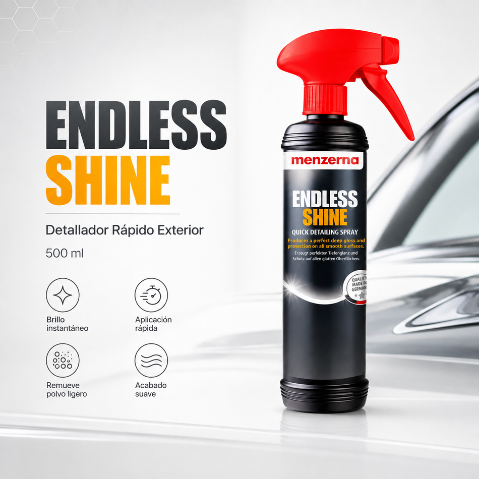 Detallador Rapido Exterior Endless Shine Menzerna 500ml Pieza