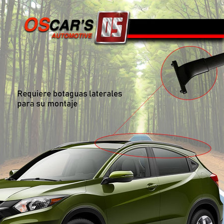 Barras transversales HRV 15-20 ajuste OEM (requiere riel) - Oscar's Automotive 