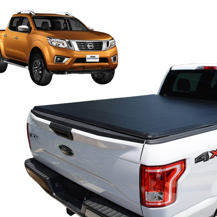 Tapa Nissan NP300 / Frontier 2016-2021 Lona Suave Triple Dobles