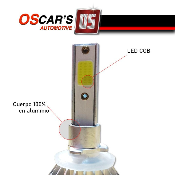 Focos LED Evolum Rocket S2 8500 Lumens Kit - Oscar's Automotive 