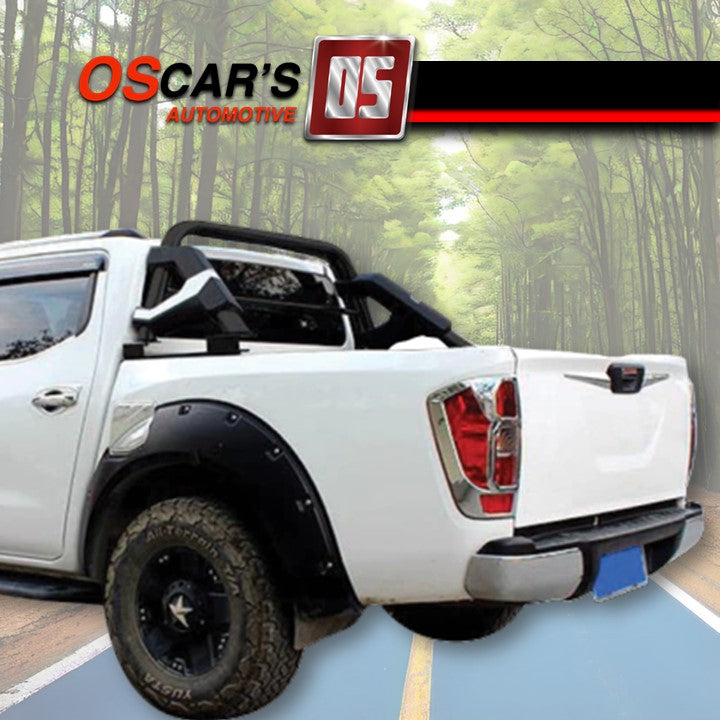Roll Bar K6 Mid Size c/stop LED barra medallón negro texturizado - Oscar's Automotive 
