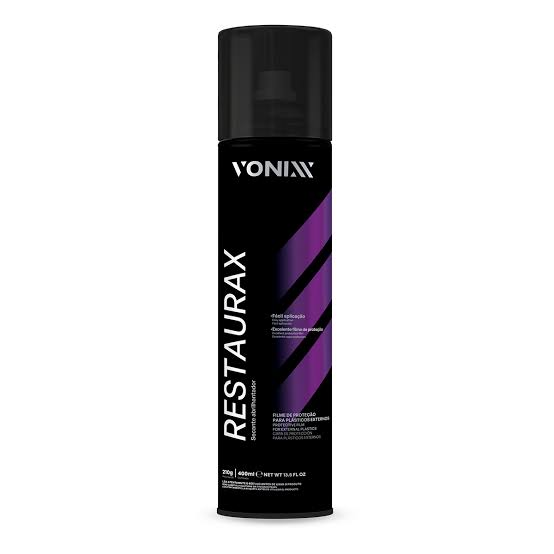Restaurador Plasticos C/Sio2 Restaurax Aerosol 400ml Pieza