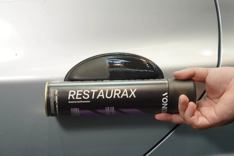 Restaurador Plasticos C/Sio2 Restaurax Aerosol 400ml Pieza