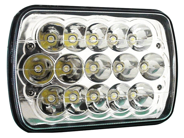 Unidad LED Cuadrada 7" (6052) Alta / Baja 2Piezas - Oscar's Automotive 